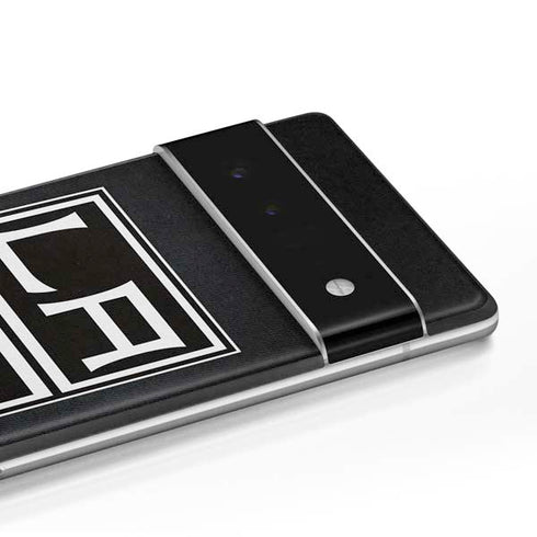 NHL Los Angeles Kings Black Background Google Pixel 6 Skin